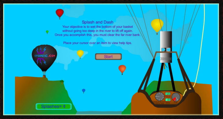 hot air balloon games